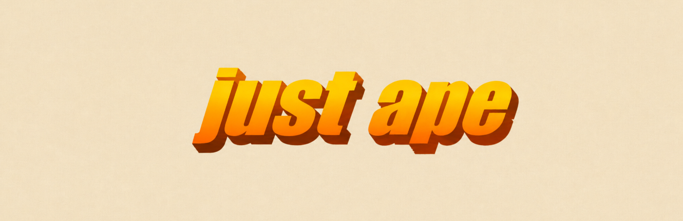 Just Ape banner